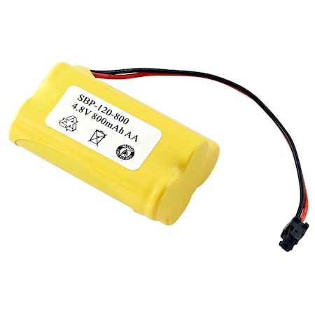 Dantona Dantona  4.8V & 800 mAh Two Way Radio Battery for Shack - 23-9063 SBP-120-800